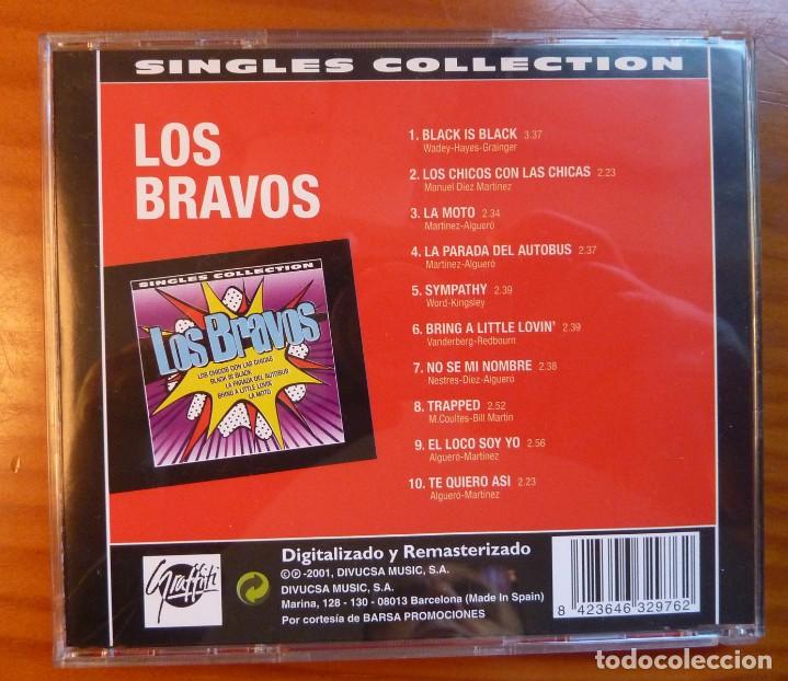 CDs de m&uacute;sica: LOS BRAVOS / SINGLES COLLECTION / 2001 / CD - Foto 2