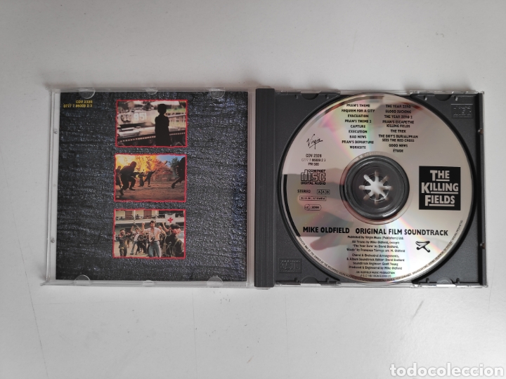 CDs de m&uacute;sica: CD. Mike Oldfield, The Killing Fields - Foto 3