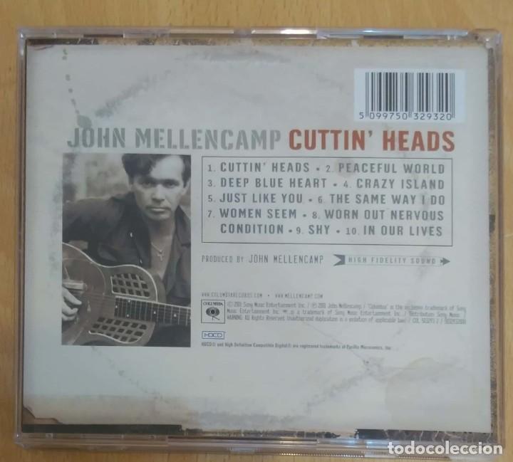 CDs de m&uacute;sica: JOHN MELLENCAMP (CUTTIN HEADS) CD 2001 - Foto 2