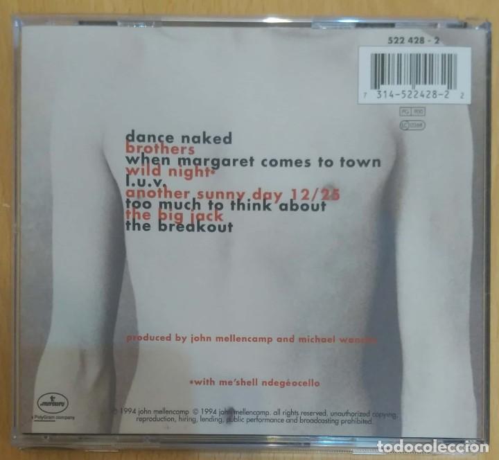 CDs de m&uacute;sica: JOHN MELLENCAMP (DANCE NAKED) CD 1994 - Foto 2