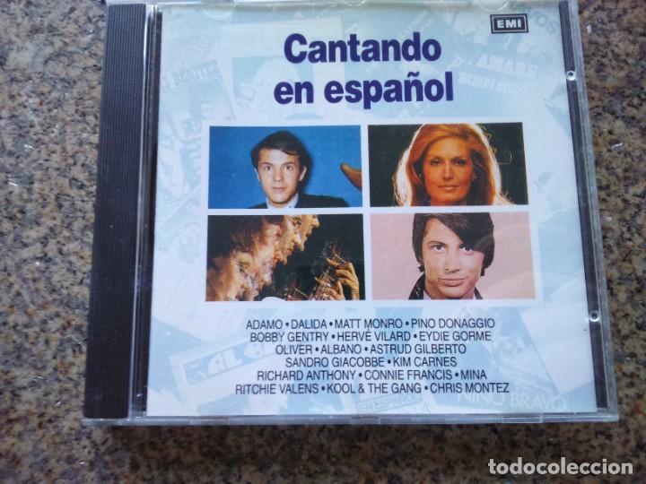 CDs de m&uacute;sica: CD -- CANTANDO EN ESPA&Ntilde;OL -- 18 TEMAS -- - Foto 1