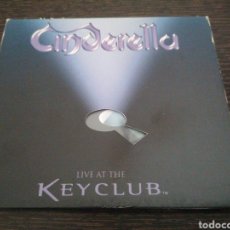 CDs de Música: CINDERELLA - LIVE AT THE KEYCLUB CD. Lote 314579413