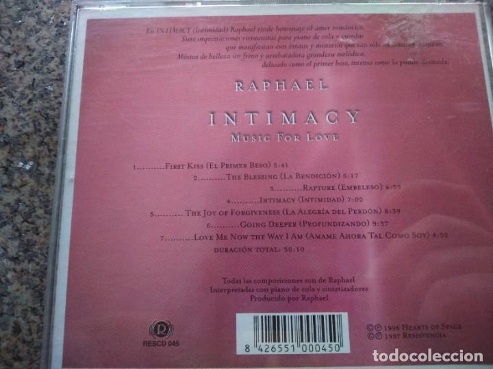 CDs de m&uacute;sica: CD -- INTIMACY - MUSIC FOR LOVE -- - Foto 2