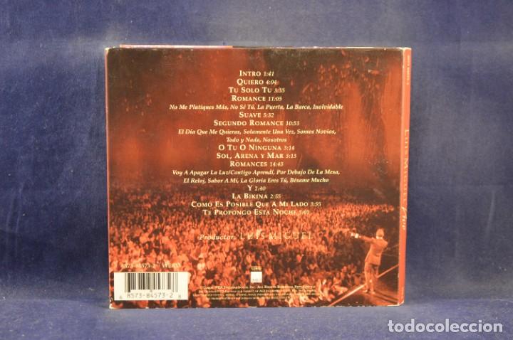 CDs de m&uacute;sica: LUIS MIGUEL - VIVO - CD - Foto 2