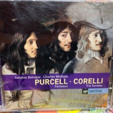 CDs de Música: CORELLI, PURCELL - LONDON BAROQUE, CHARLES MEDLAM - FANTAZIAS, TRIO SONATAS (2XCD, COMP)
