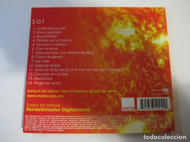 CDs de m&uacute;sica: cd mana esenciales sol - Foto 2