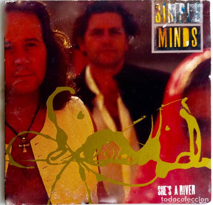 CDs de m&uacute;sica: SIMPLE MINDS, SHES A RIVER. CD SINGLE HOLANDA 2 TEMAS - Foto 1