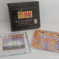 CDs de Música: SENTIMENT CATALÀ / SARDANAS I HAVANERES / BOX 2 CDS - NAIMARA-2000 / 31 TEMAS / IMPECABLE.