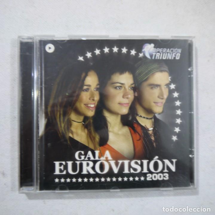 CDs de m&uacute;sica: OPERACI&Oacute;N TRIUNFO - GALA EUROVISION - CD 2003 - Foto 1