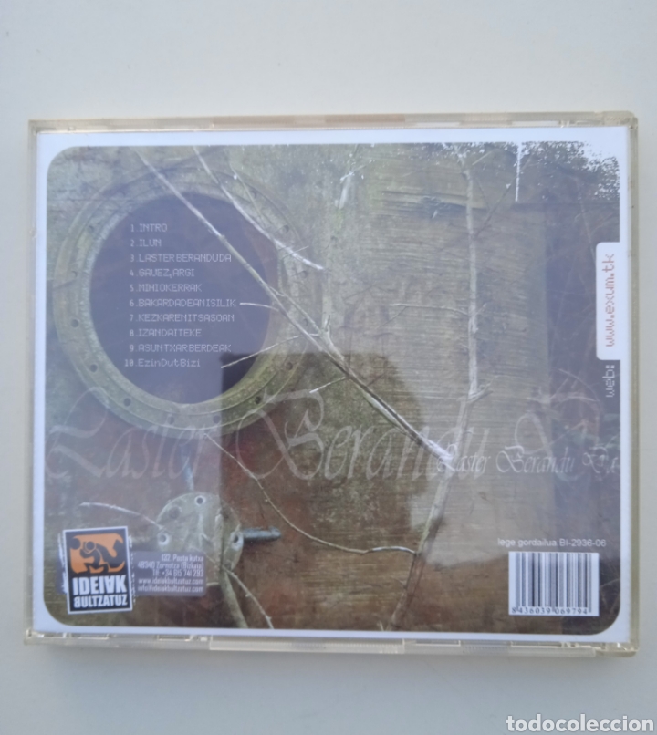 CDs de m&uacute;sica: Exum - M&aacute;ster berandu da, Ideiak Bultzatuz, IB003CD, 2006. Euskal Herria. - Foto 4