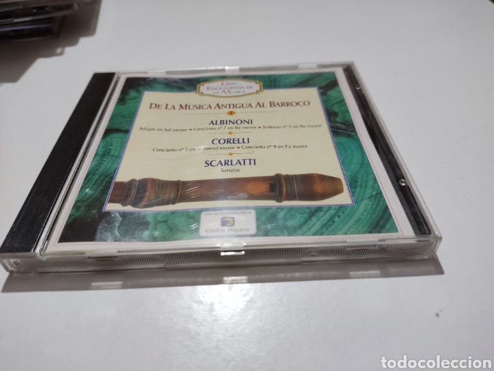 CDs de m&uacute;sica: CD Gran enciclopedia de la m&uacute;sica de la m&uacute;sica antigua al barroco