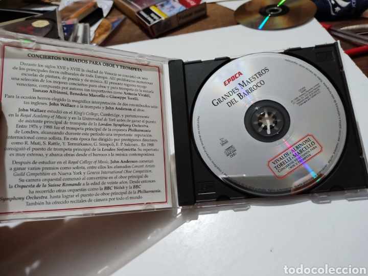 CDs de m&uacute;sica: CD grandes maestros del barroco - Foto 2