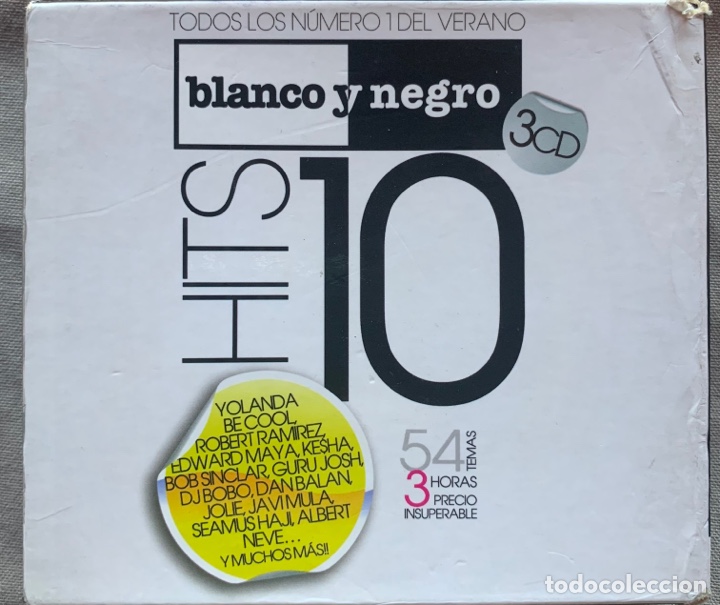 CDs de m&uacute;sica: Blanco y Negro hits 2010 - Foto 1
