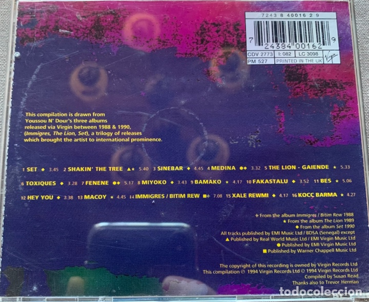 CDs de m&uacute;sica: Cd Youssou Ndour best of - Foto 2