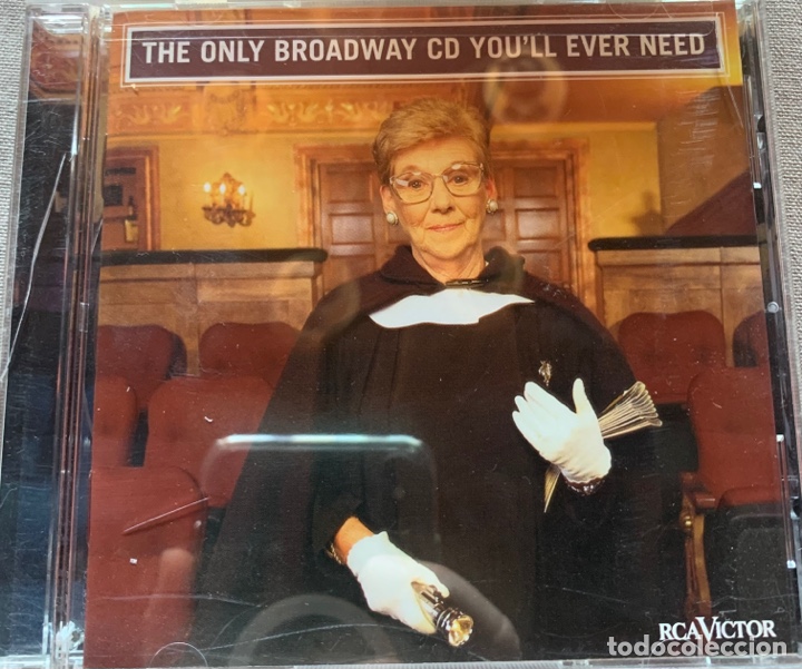 CDs de m&uacute;sica: The only Broadway cd - Foto 1