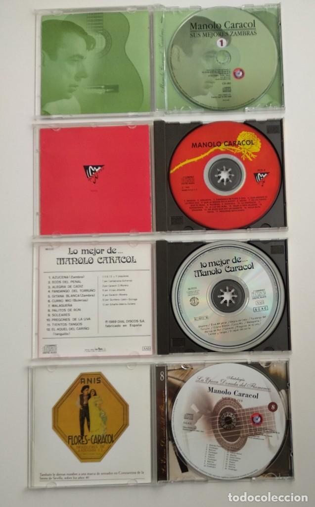 CDs de m&uacute;sica: Lote 4 CD impecables - MANOLO CARACOL - Foto 2