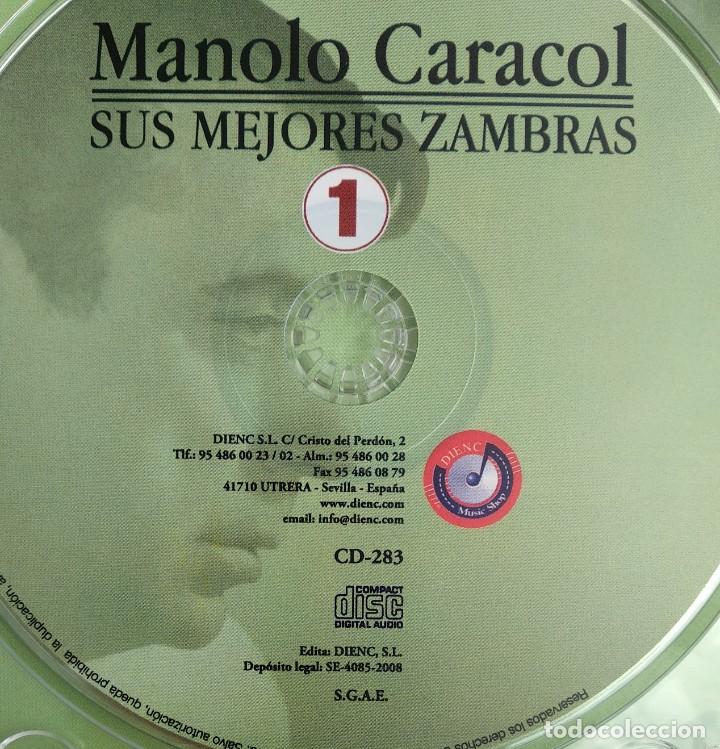 CDs de m&uacute;sica: Lote 4 CD impecables - MANOLO CARACOL - Foto 5