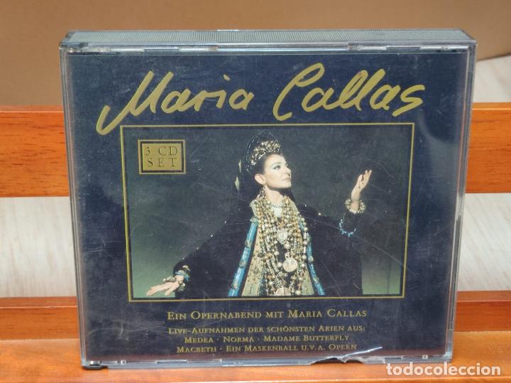 CDs de m&uacute;sica: CD - MARIA CALLAS - EIN OPERNABEND MIT - 3 CDS (C45) - Foto 1