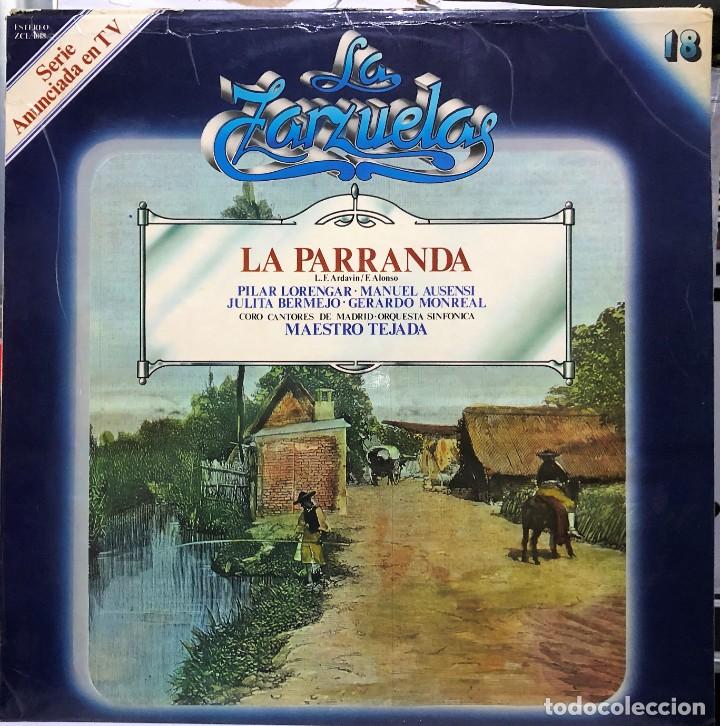 CDs de m&uacute;sica: LA ZARZUELA - ZACOSA - DISCO 18 - La Parranda