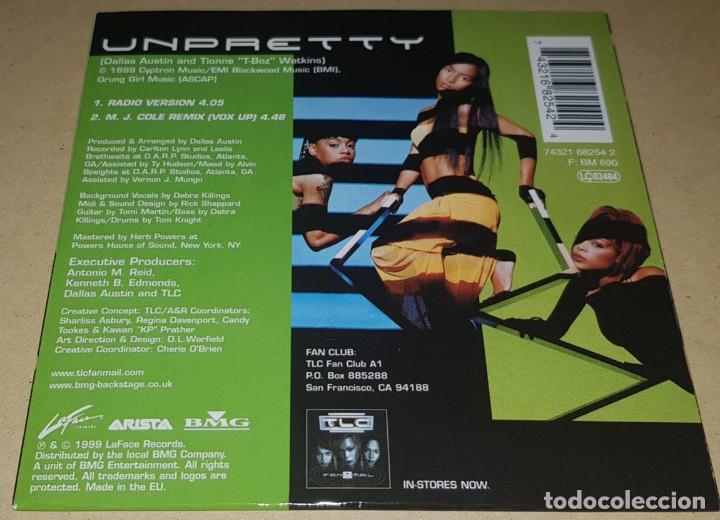 CDs de m&uacute;sica: CD single sobre TLC Unpretty 1999 - Foto 2