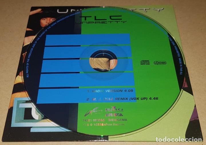 CDs de m&uacute;sica: CD single sobre TLC Unpretty 1999 - Foto 3