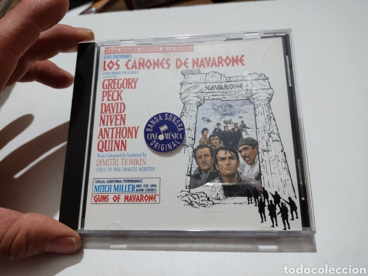 CDs de m&uacute;sica: CD Banda sonora,los ca&ntilde;ones de navarone - Foto 1