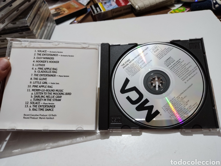 CDs de m&uacute;sica: CD bandas sonoras the Sting - Foto 2