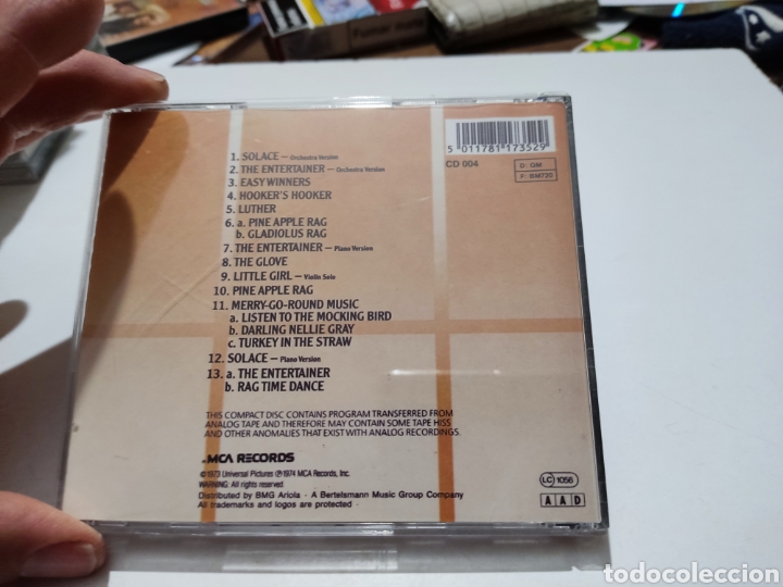 CDs de m&uacute;sica: CD bandas sonoras the Sting - Foto 4