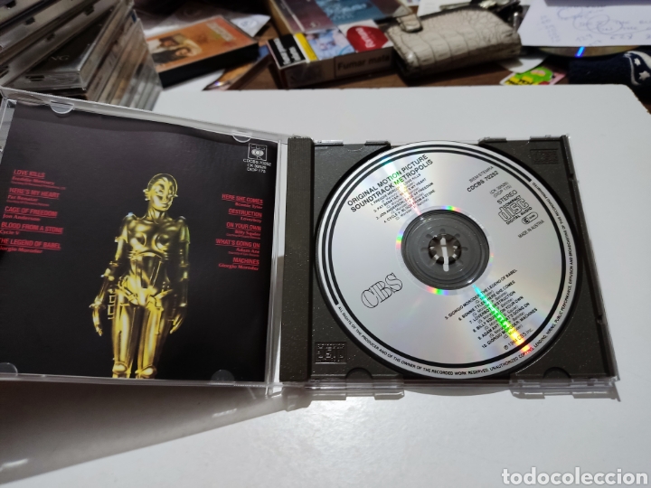 CDs de m&uacute;sica: CD bandas sonoras, metr&oacute;polis - Foto 2