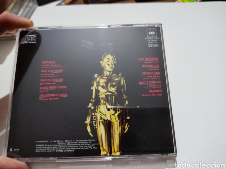 CDs de m&uacute;sica: CD bandas sonoras, metr&oacute;polis - Foto 4