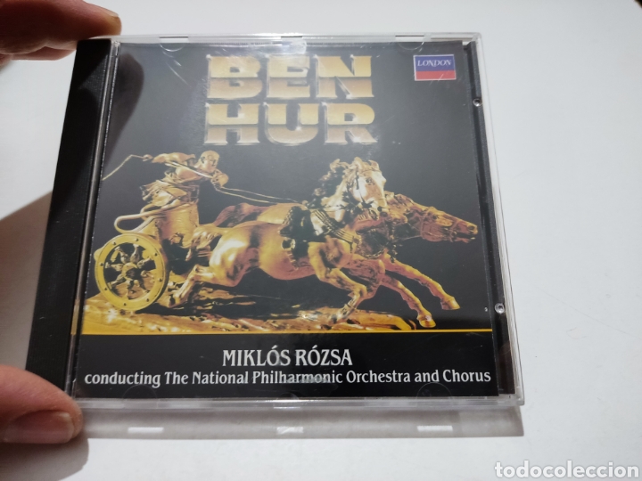 CDs de m&uacute;sica: CD bandas sonoras Ben hur - Foto 1