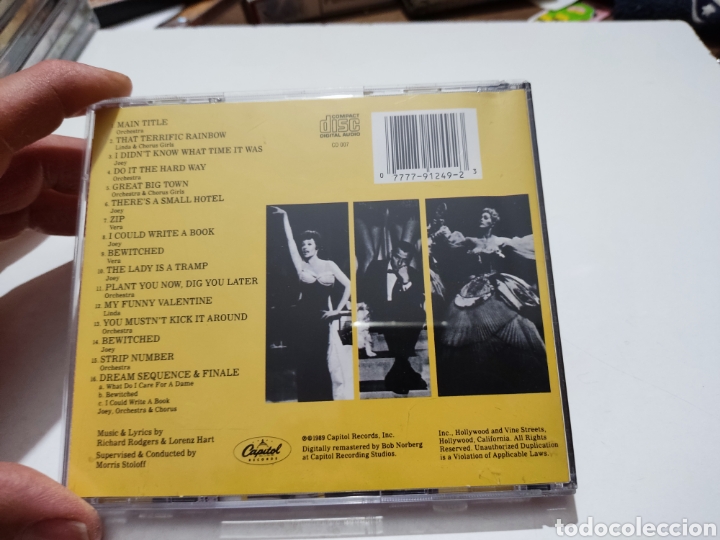 CDs de m&uacute;sica: CD Pal Joey - Foto 4
