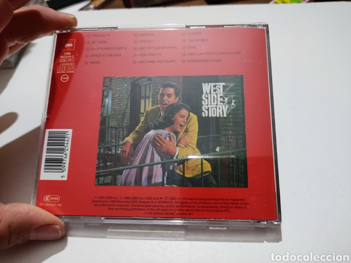 CDs de m&uacute;sica: CD bandas sonoras west side story - Foto 4