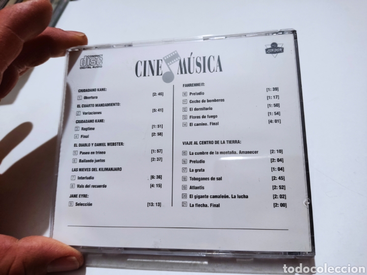 CDs de m&uacute;sica: CD la m&uacute;sica de Bernard herrmann - Foto 2