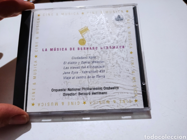 CDs de m&uacute;sica: CD la m&uacute;sica de Bernard herrmann - Foto 1