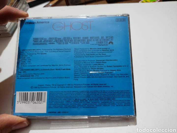 CDs de m&uacute;sica: CD Ghost bandas sonoras - Foto 4