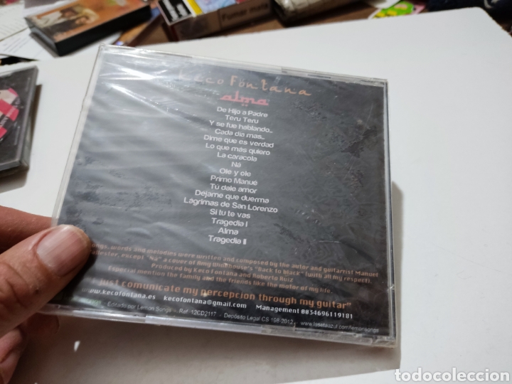 CDs de m&uacute;sica: CD keko Fontana,Alma - Foto 2