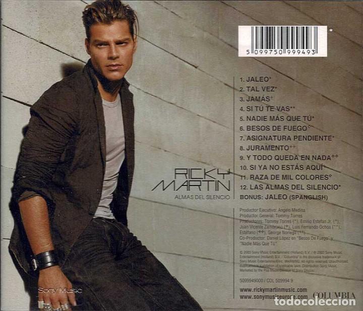 CDs de m&uacute;sica: Ricky Martin - Almas Del Silencio. CD - Foto 2