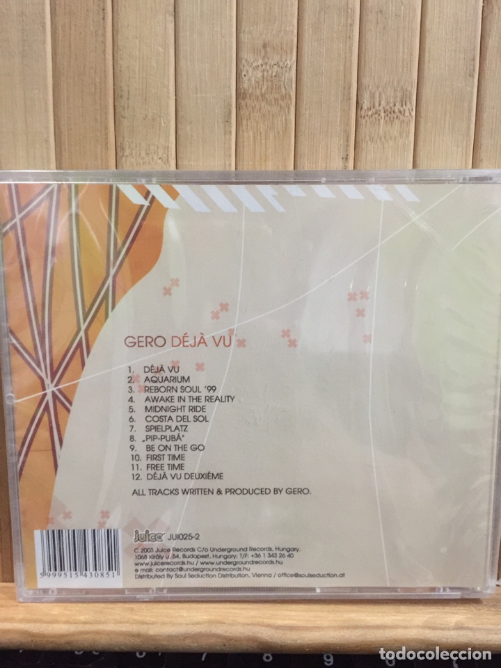 CDs de m&uacute;sica: GERO D&eacute;j&agrave; Vu CD - Precintado - - Foto 2