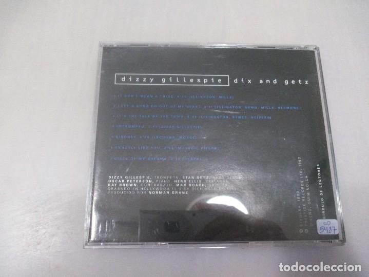 CDs de m&uacute;sica: DIZZY GILLESPIE Dix and Getz DI2467 - Foto 2