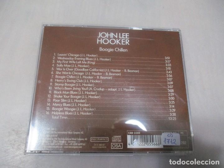 CDs de m&uacute;sica: JOHN LEE HOOKER Boogie Chillen DI2513 - Foto 2