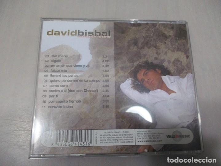 CDs de m&uacute;sica: DAVID BISBAL Coraz&oacute;n latino DI2525 - Foto 2