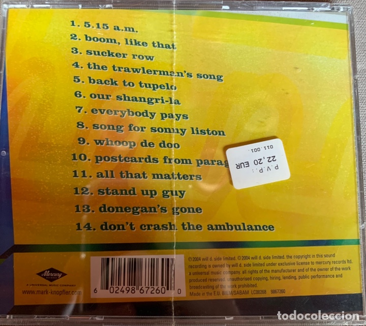 CDs de m&uacute;sica: Mark Knopfler Shangri-la - Foto 2