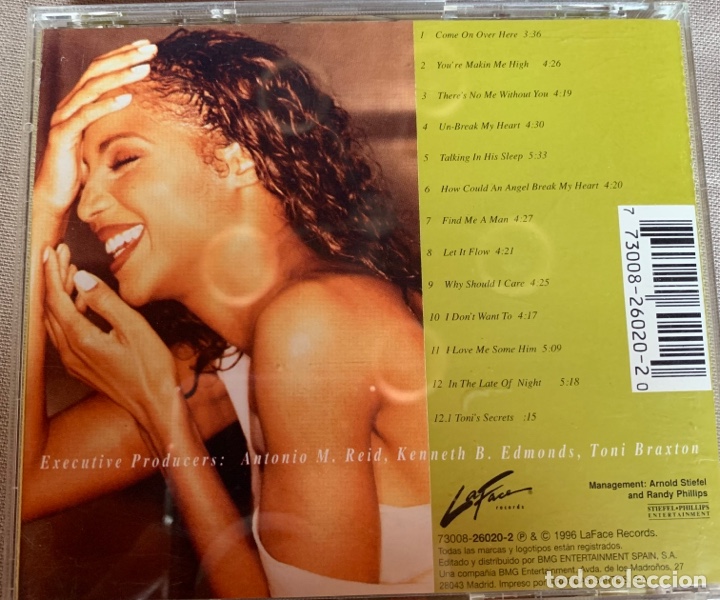 CDs de m&uacute;sica: Toni Braxton cd Secrets - Foto 2