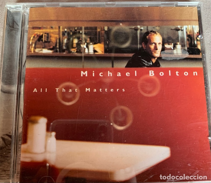 CDs de m&uacute;sica: Michael Bolton cd All that Matters - Foto 1