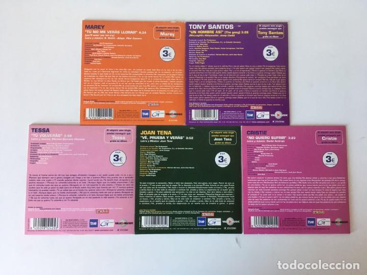 CDs de m&uacute;sica: OPERACI&Oacute;N TRIUNFO. Lote 14 CDs Single - Foto 5