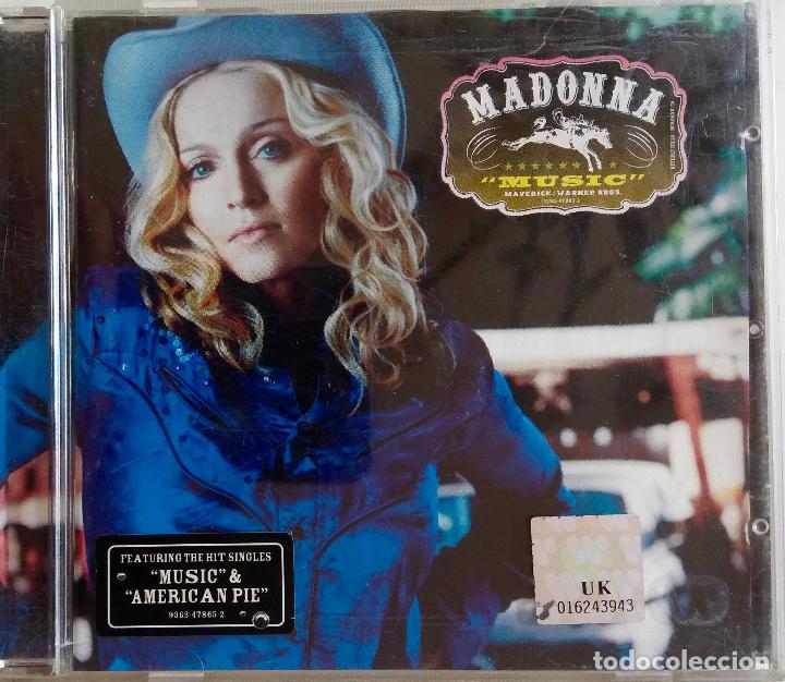 CDs de m&uacute;sica: MADONNA, MUSIC. CD - Foto 1