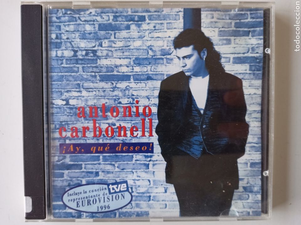 CDs de m&uacute;sica: Antonio Carbonell - Ay que deseo - Foto 1