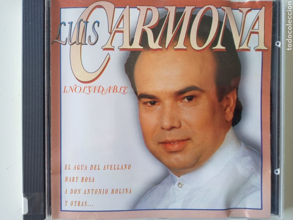 CDs de m&uacute;sica: Luis Carmona - Inolvidable - Foto 1