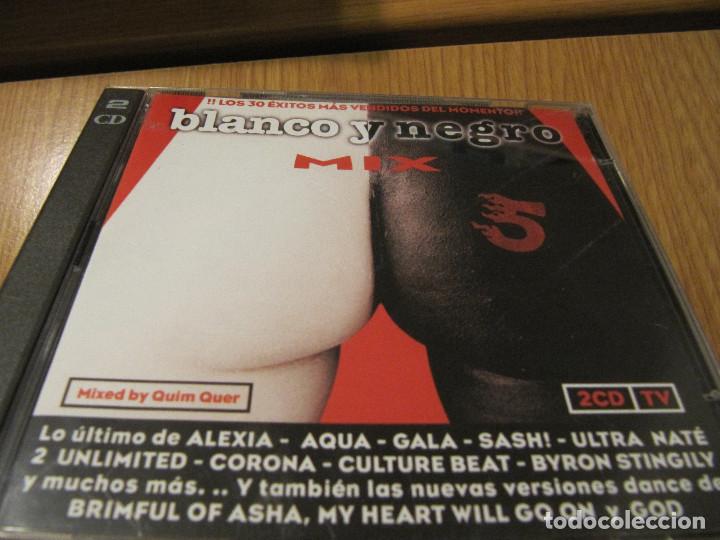 CDs de m&uacute;sica: BLANCO Y NEGRO MIX 5--- 2 CDS - Foto 1